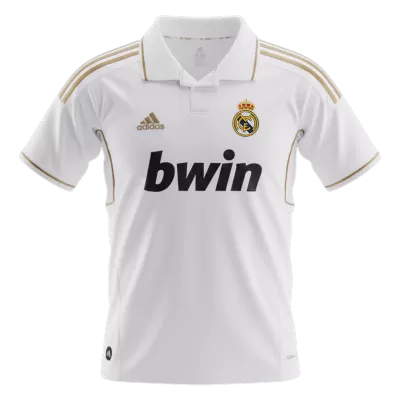 Retro 11/12 Real Madrid Home Soccer Jersey White - bestfootballkits