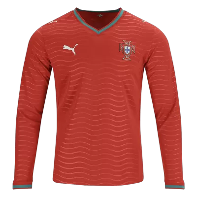 Portugal Long Sleeve Shirt Home 2026 - bestfootballkits