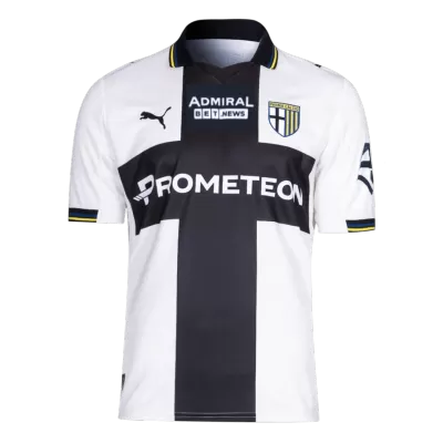 Parma Calcio Home Soccer Jersey 25/26 Black&White - bestfootballkits