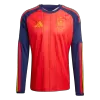 Spain Long Sleeve Shirt Home 2026 - bestfootballkits