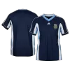 Retro 1998 Argentina Away Soccer Jersey Navy - bestfootballkits