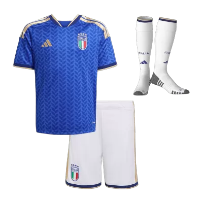 Italy Home World Cup Kids Jerseys Full Kit 2025/26 - bestfootballkits