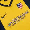 Retro 13/14 Atletico Madrid Away Soccer Jersey Yellow - bestfootballkits