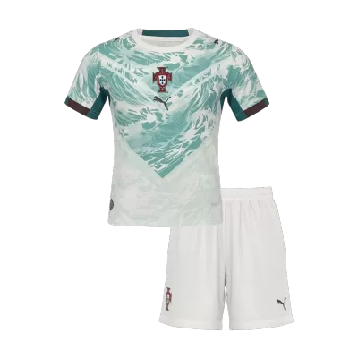 Portugal Away World Cup Kids Jerseys Kit 2026 - bestfootballkits