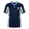 Retro 1998 Argentina Away Soccer Jersey Navy - bestfootballkits