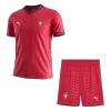 Portugal Home Soccer Jersey Kit(Jersey+Shorts) World Cup 2026 Red - bestfootballkits