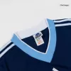 Retro 1998 Argentina Away Soccer Jersey Navy - bestfootballkits