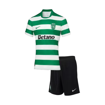 Sporting CP Home Kids Jerseys Kit 2025/26 - bestfootballkits