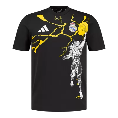 Real Madrid X Marvel Soccer Jersey 25/26 Black - bestfootballkits