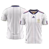 Retro 2010 France Away Soccer Jersey White - bestfootballkits