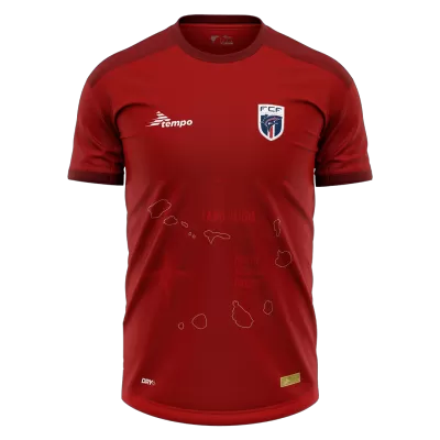 Cape Verde Third Soccer Jersey 2025 Red - bestfootballkits