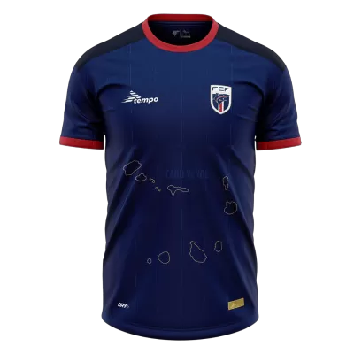 Cape Verde Home Soccer Jersey 2025 Navy - bestfootballkits