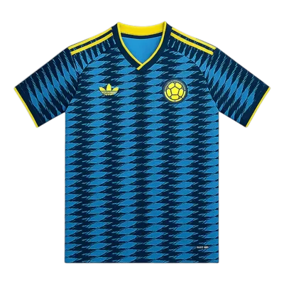 Colombia Away Soccer Jersey World Cup 2026 Blue - bestfootballkits