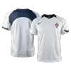 Retro 2004 Portugal Away Soccer Jersey White - bestfootballkits