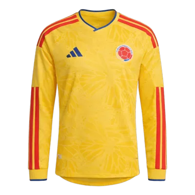 Colombia Long Sleeve Shirt Home 2026 - bestfootballkits