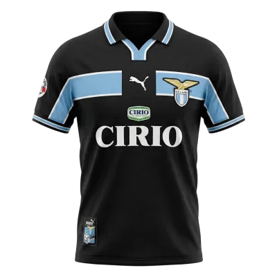 Retro 98/99 Lazio Away Soccer Jersey Navy - bestfootballkits