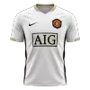 Retro 06/07 Manchester United Away Soccer Jersey White - bestfootballkits