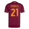 DYBALA #21 Roma Home Soccer Jersey 2025/26 Red - bestfootballkits