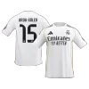 ARDA GÜLER #15 Real Madrid Home Soccer Jersey 2025/26 White - bestfootballkits