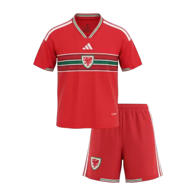 Wales Home World Cup Kids Jerseys Kit 2026 - bestfootballkits