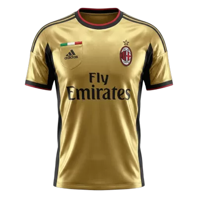 Retro 13/14 AC Milan Away Soccer Jersey Yellow - bestfootballkits