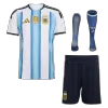 Argentina Home Soccer Jersey Kit(Jersey+Shorts+Socks) World Cup 2026 Blue&White - bestfootballkits