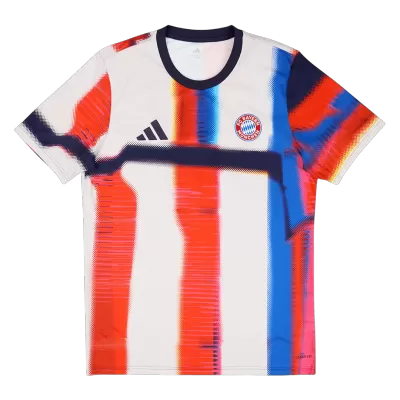 Bayern Munich Pre-Match Soccer Jersey 25/26 Red&White - bestfootballkits