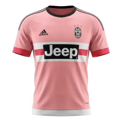 Retro 15/16 Juventus Away Soccer Jersey Pink - bestfootballkits