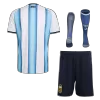 Argentina Home Soccer Jersey Kit(Jersey+Shorts+Socks) World Cup 2026 Blue&White - bestfootballkits