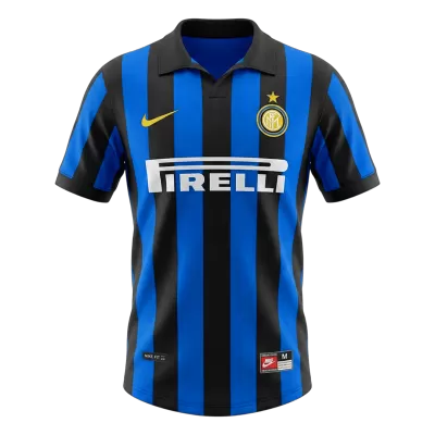 Retro 98/99 Inter Milan Home Jersey Blue&Black - bestfootballkits