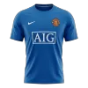 Retro 08/09 Manchester United Third Soccer Jersey Blue - bestfootballkits