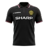 Retro 1998 Manchester United Away Soccer Jersey Black - bestfootballkits