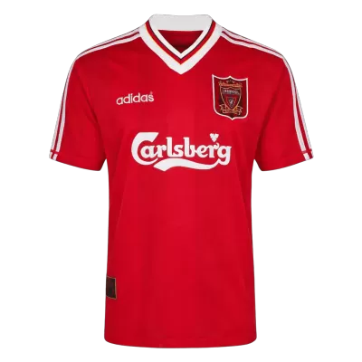 Retro 95/96 Liverpool Home Soccer Jersey Red - bestfootballkits