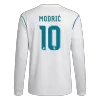 MODRIĆ #10 Retro Real Madrid Shirt Home Long Sleeve 2017/18 - bestfootballkits