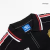 Retro 1998 Manchester United Away Soccer Jersey Black - bestfootballkits