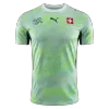 Switzerland Soccer Away Jersey 2026 Green - bestfootballkits
