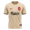 Retro 96/97 Liverpool Away Soccer Jersey Yellow - bestfootballkits
