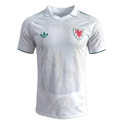 Wales Soccer Away Jersey 2026 White - bestfootballkits