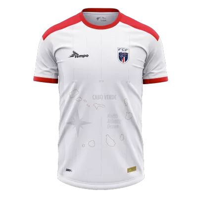 Cape Verde Away Soccer Jersey 2025 White - bestfootballkits