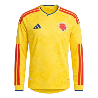 Colombia Long Sleeve Shirt Home 2026 - bestfootballkits