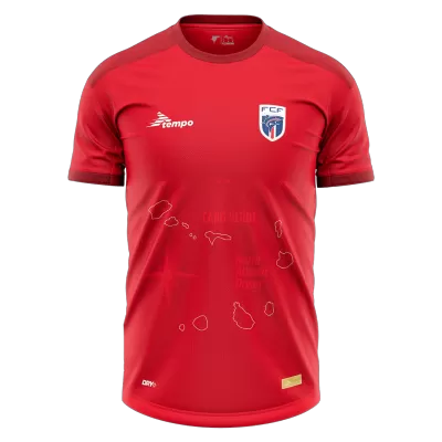 Cape Verde Third Soccer Jersey 2025 Red - bestfootballkits