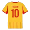 THAUVIN#10 RC Lens Home Soccer Jersey 25/26 Red&Yellow - bestfootballkits