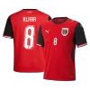 ALABA#8 Austria Home Soccer Jersey World Cup 2026 Red - bestfootballkits