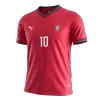 BERNARDO#10 Portugal Home Soccer Jersey World Cup 2026 Red - bestfootballkits