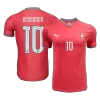 BERNARDO #10 Portugal Soccer Home Jersey 2026 Red - bestfootballkits