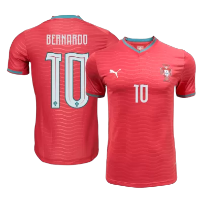 BERNARDO #10 Portugal Soccer Home Jersey 2026 Red - bestfootballkits