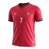 RONALDO#7 Portugal Home Soccer Jersey World Cup 2026 Red - bestfootballkits