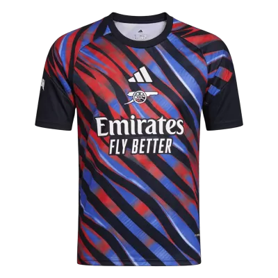 Arsenal Pre-Match Soccer Jersey 25/26 Blue&Red - bestfootballkits