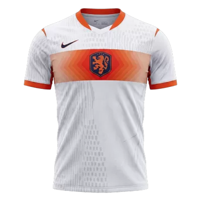Netherlands Soccer Away Jersey 2026 White - bestfootballkits