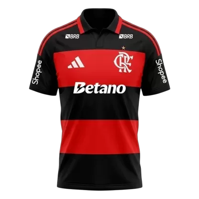 CR Flamengo Home Soccer Jersey 26/27 Red&Black - bestfootballkits